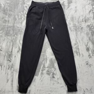 BSN SPORTS Pants‎ Mens S Black Cotton Rich Fleece Joggers Athletic Cut Workout